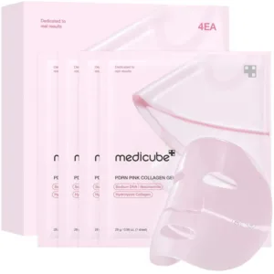 Medicube Salmon pink Collagen Jelly Gel Mask