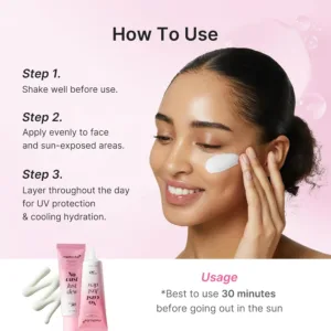 medicube Sunscreen No Cast Just Dew PDRN Hydrating UV Sun Serum, SPF 50 | SPF 50 Fast-Absorbing Sunscreen with PDRN, Panthenol & Centella - Lightweight...